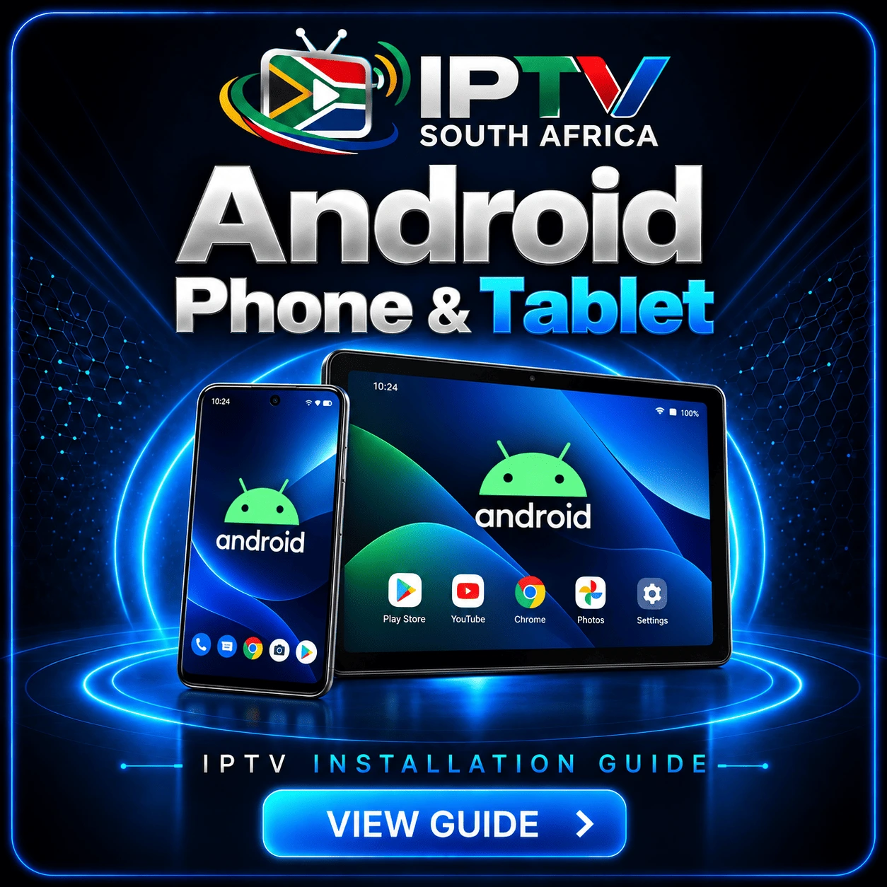 IPTV South Africa on Android phone & tablet
