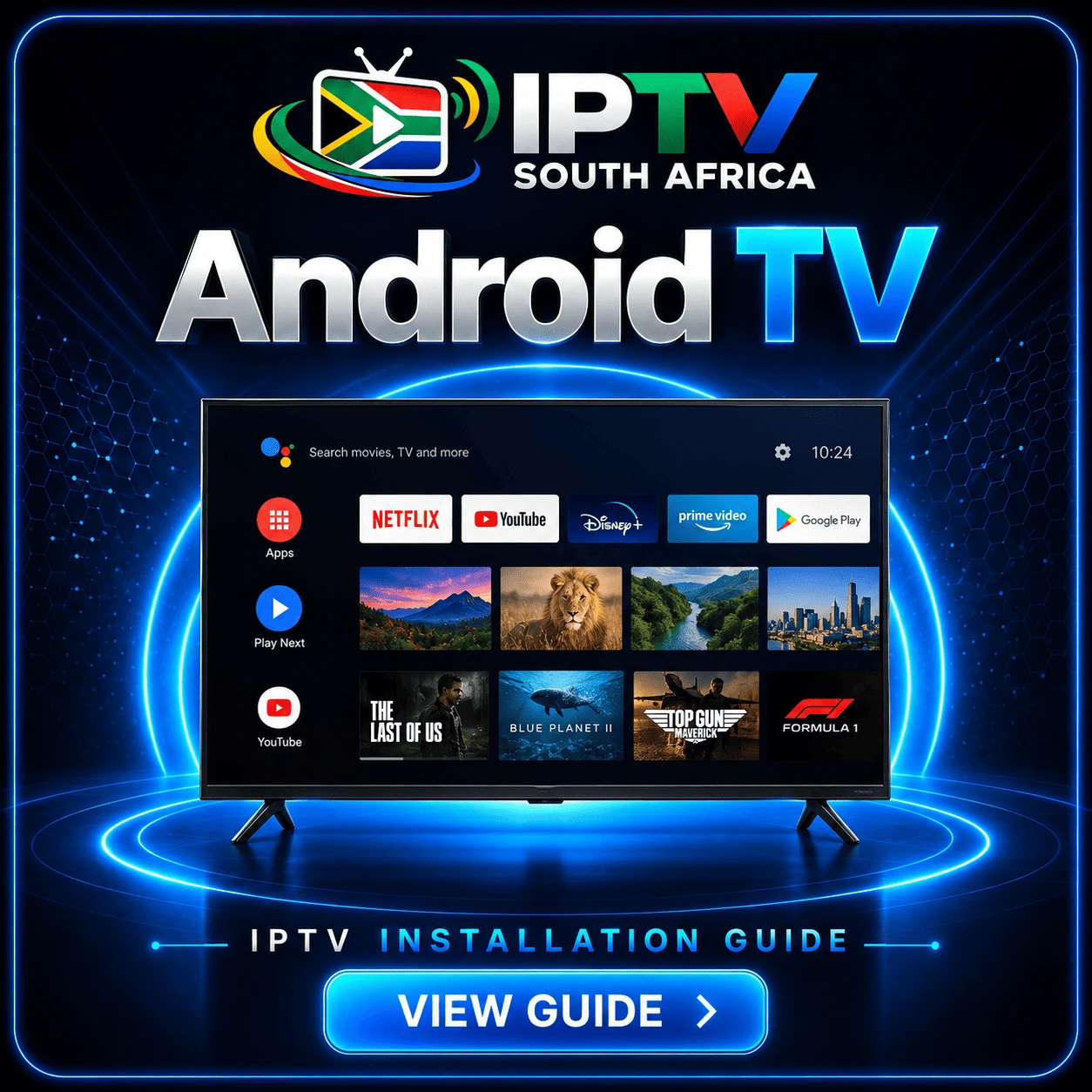 IPTV South Africa on Android TV