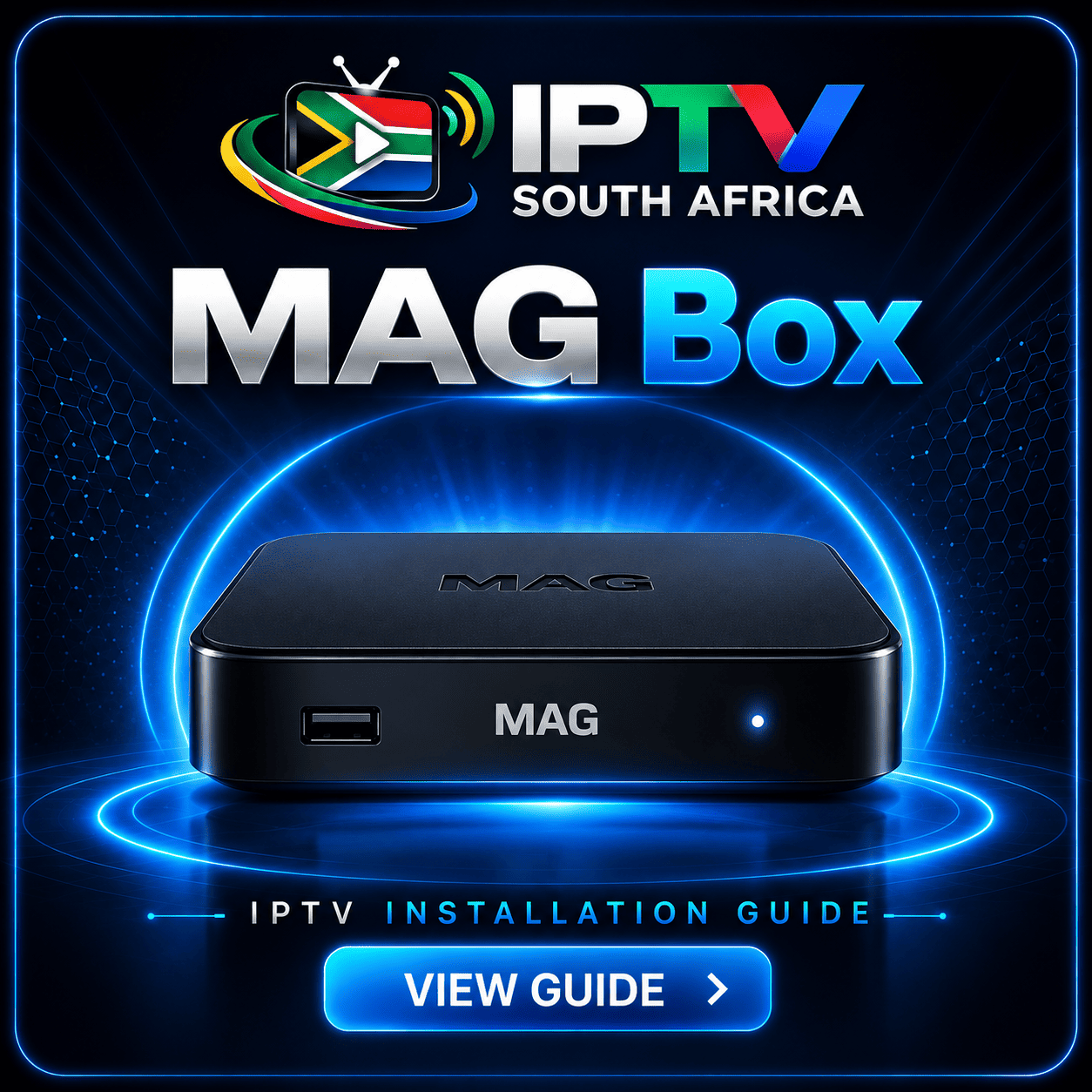 IPTV South Africa on MAG box