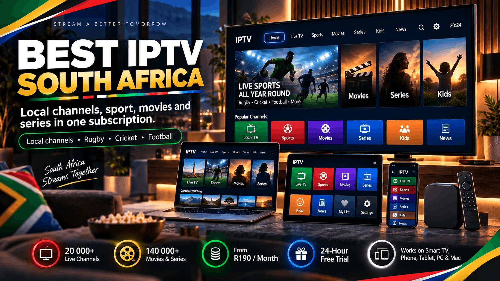 Best IPTV South Africa - what to check before you subscribe